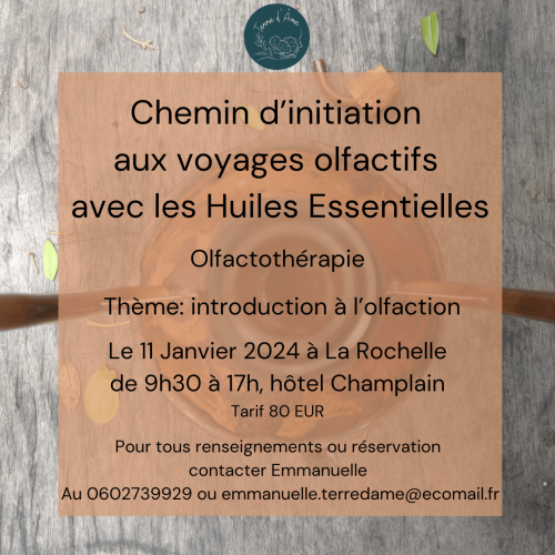 Chemin d’initiation aux voyages olfactifs